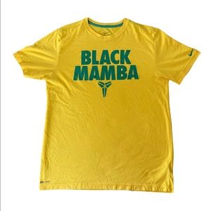 Rare HTF Nike Black Mamba Kobe Bryant T-Shirt Sz L